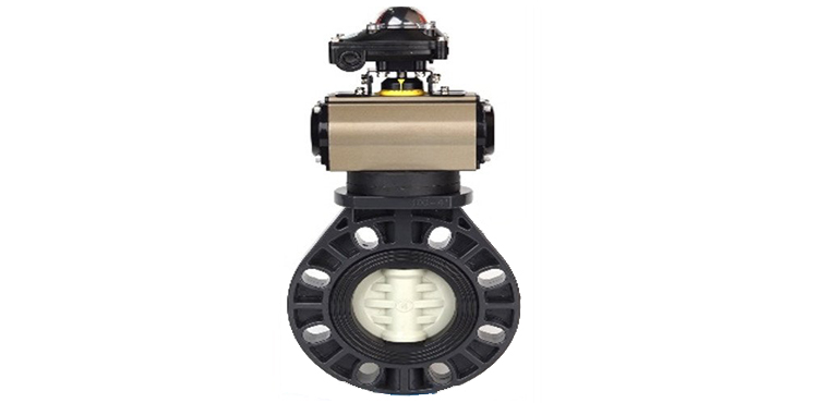 SH Pneumatic Butterfly Valve