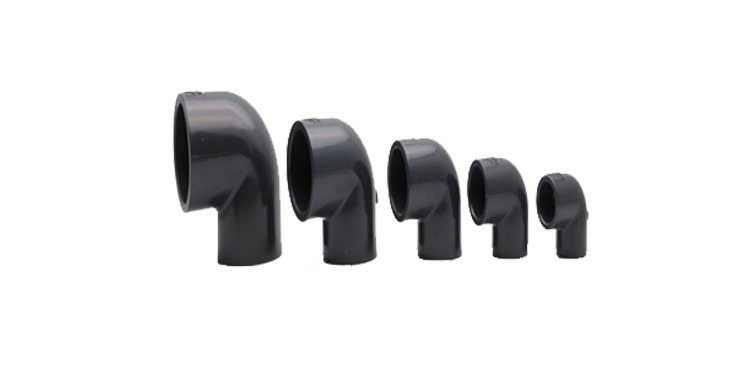 UPVC 90 Degree Elbow (SxS) ASTM SCH80/PN16