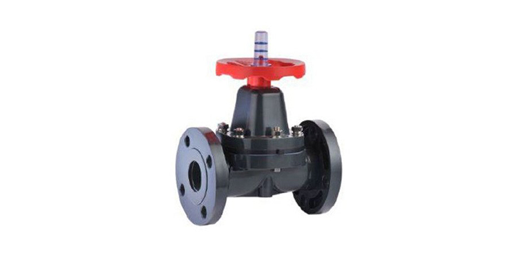 UPVC and EPDM Flanged Diaphragm Valve UPVC and EPDM Flanged Diaphragm Valve